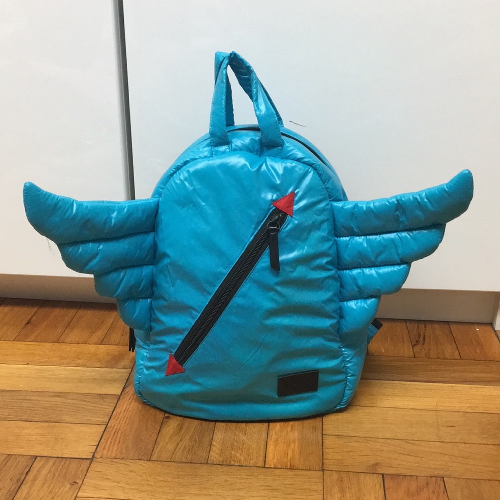 7AM Enfant Kids Mini Wings Backpack Blue